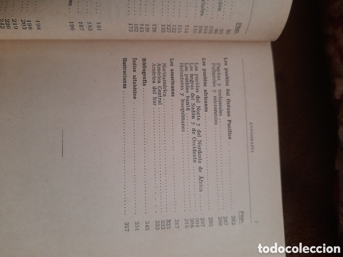 Libros de segunda mano: ETNOGRAFIA, Estudio General de las razas, Editorial Labor de 1940 - Foto 7