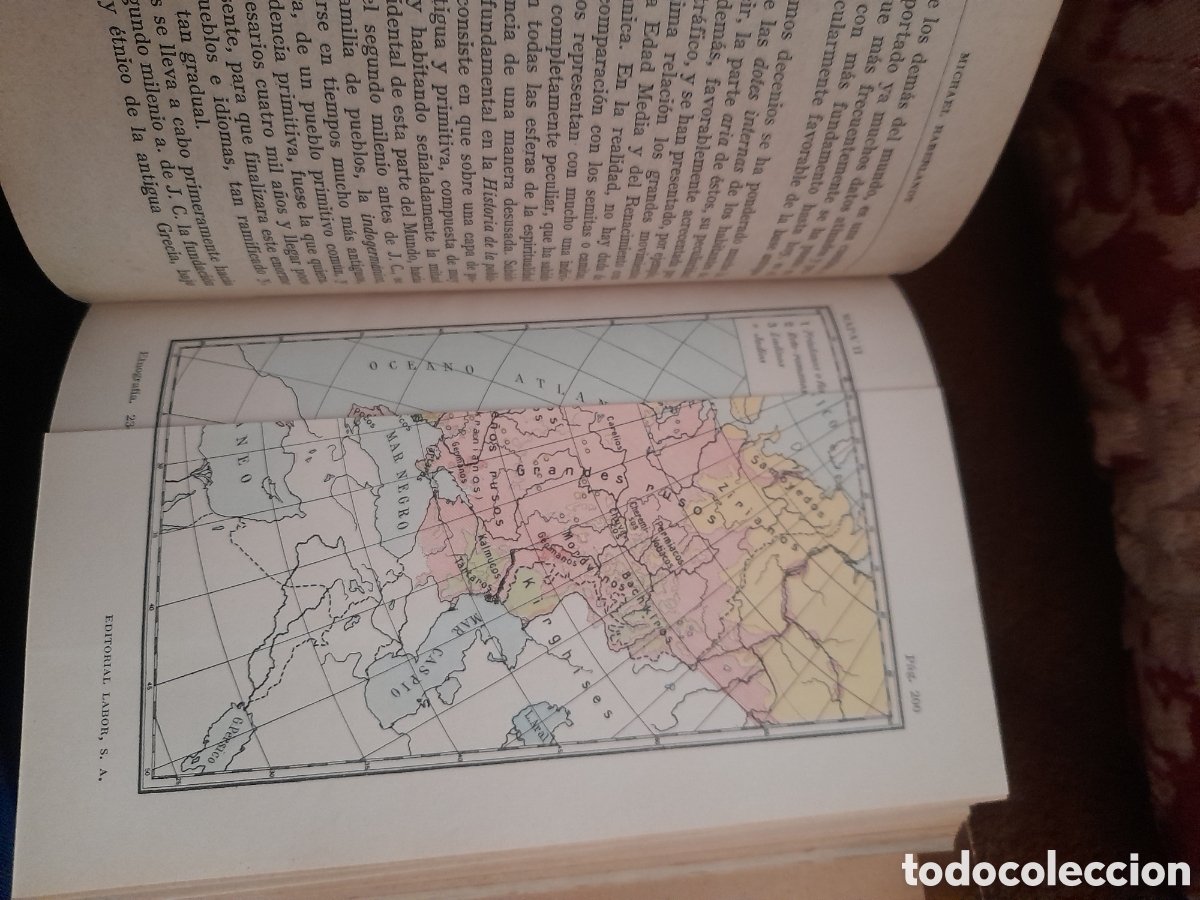 Libros de segunda mano: ETNOGRAFIA, Estudio General de las razas, Editorial Labor de 1940 - Foto 8