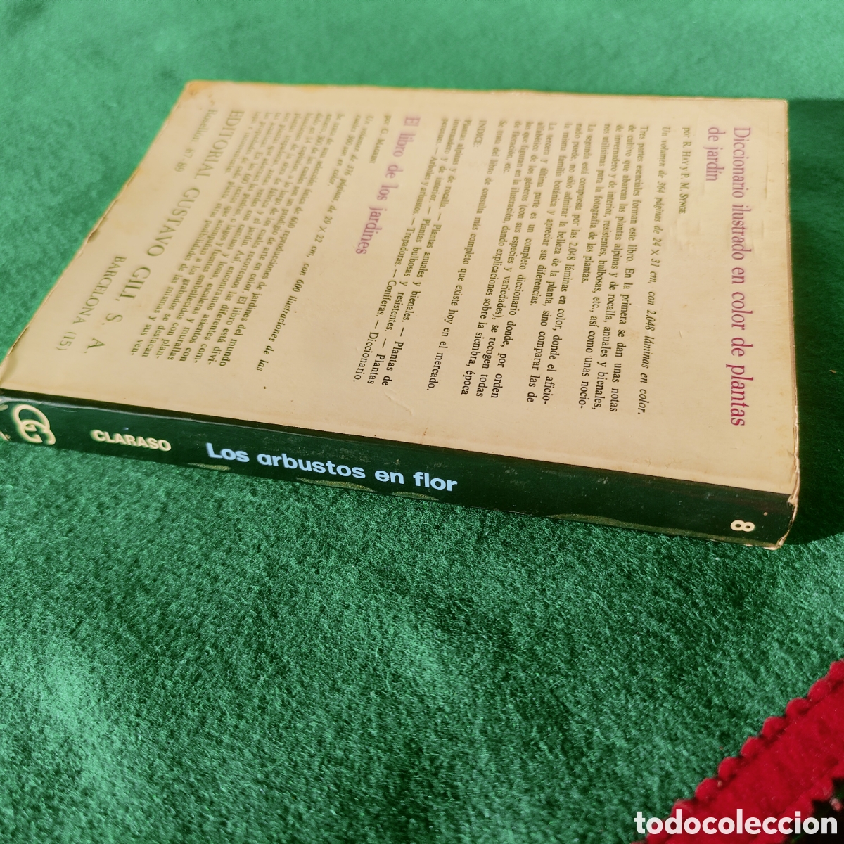 Libros de segunda mano: LOS ARBUSTOS DE FLOR. NOEL CLARASO - Foto 2