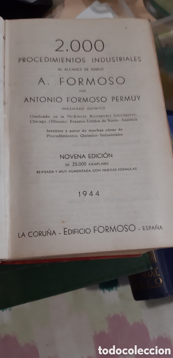Libros de segunda mano de ciencias: 2000 Procedimientos Industriales al alcance de todos. - Foto 3