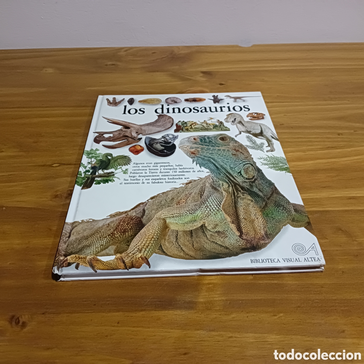 Libros de segunda mano: Los dinosaurios. Biblioteca visual altea - Foto 1