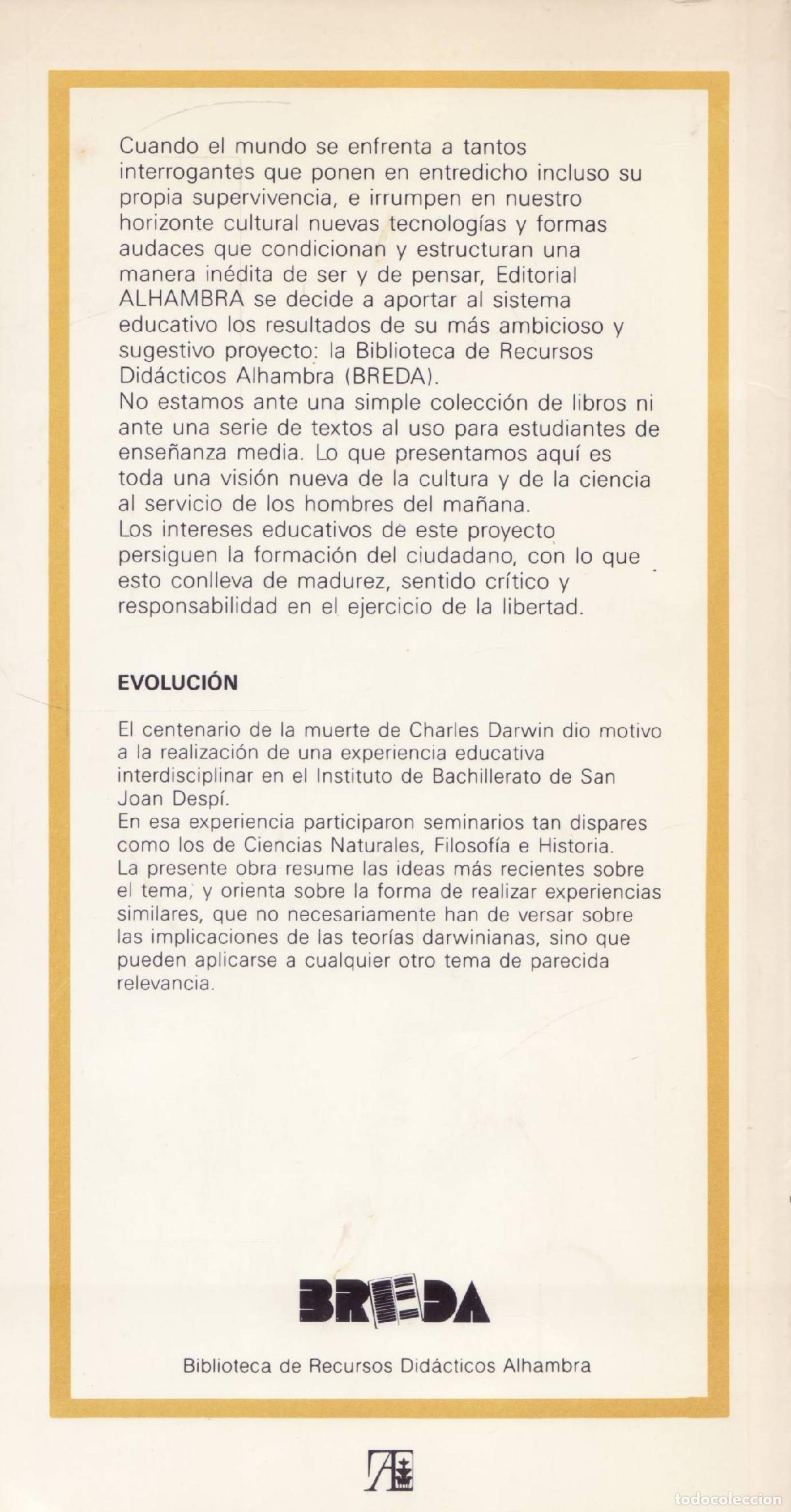 Libros de segunda mano: Evolucion - Cabello, Montserrat - Foto 3