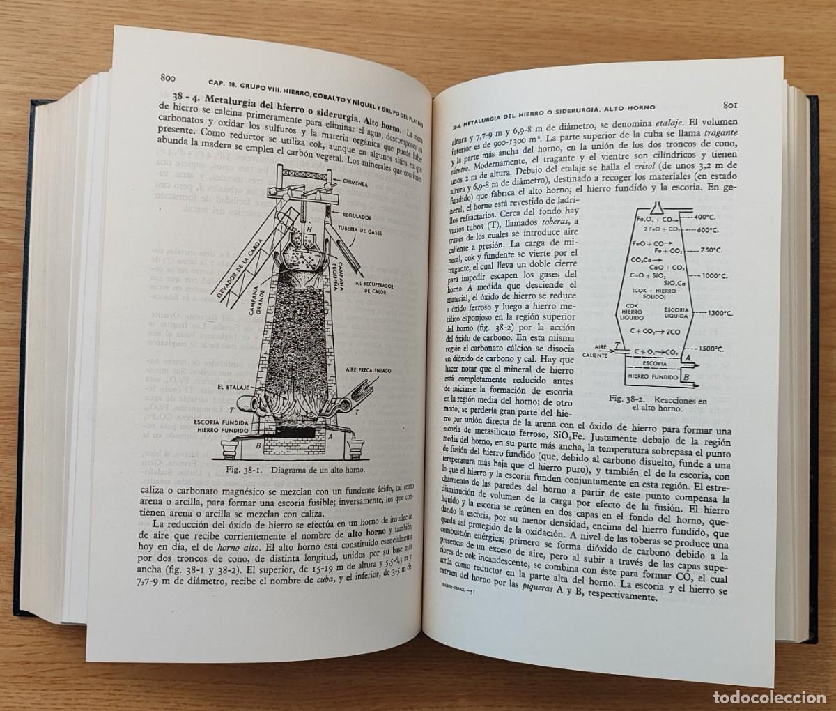 Libros de segunda mano de ciencias: BABOR / IBARZ .- QU&Iacute;MICA GENERAL MODERNA. - Foto 3