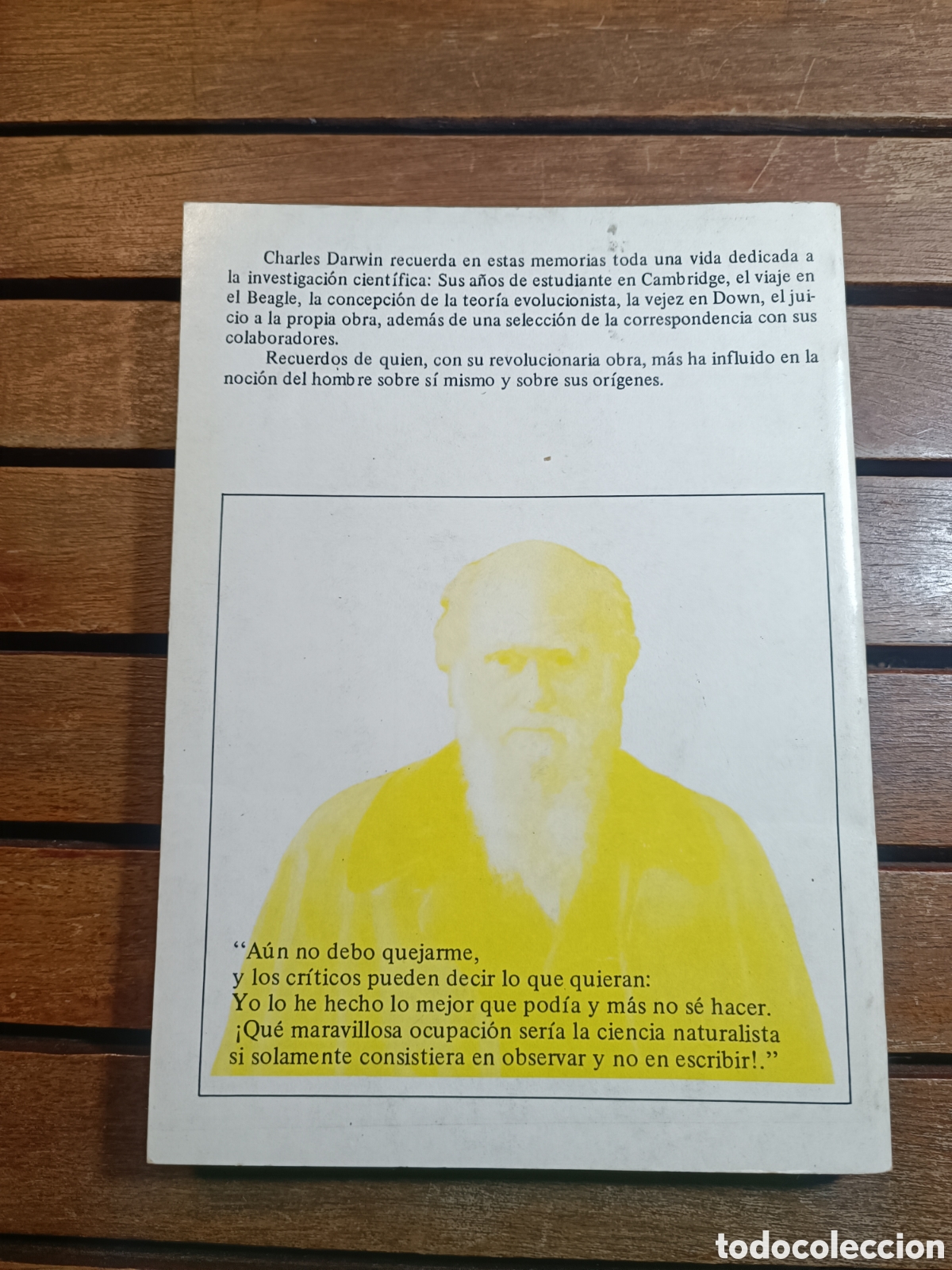 Libros de segunda mano: Recuerdos del desarrollo de mis ideas y caracter Darwin Charles laberinto - Foto 2