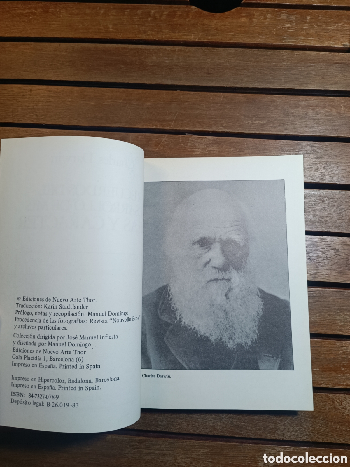 Libros de segunda mano: Recuerdos del desarrollo de mis ideas y caracter Darwin Charles laberinto - Foto 3