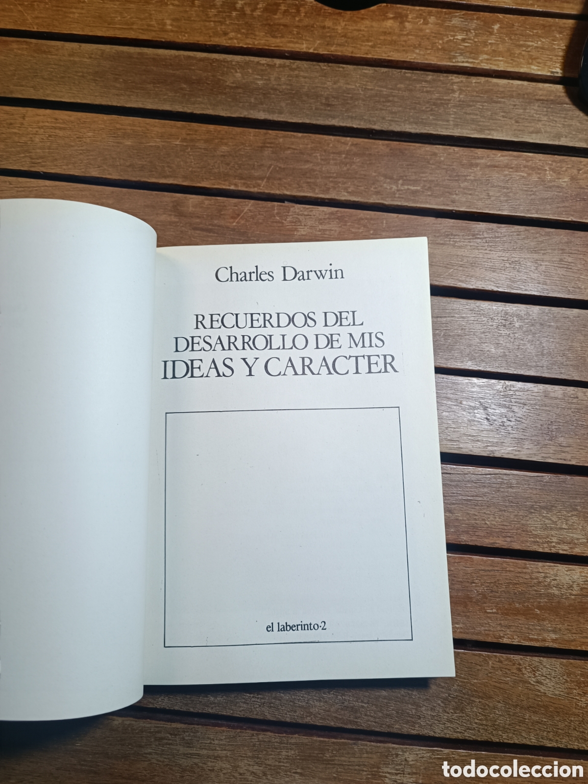 Libros de segunda mano: Recuerdos del desarrollo de mis ideas y caracter Darwin Charles laberinto - Foto 4