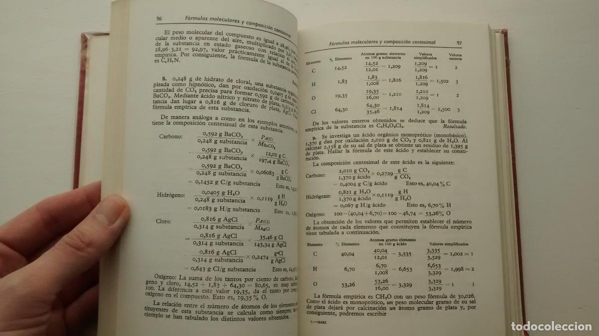 Libros de segunda mano de ciencias: Problemas de qu&iacute;mica general - J. Ibarz - Foto 7