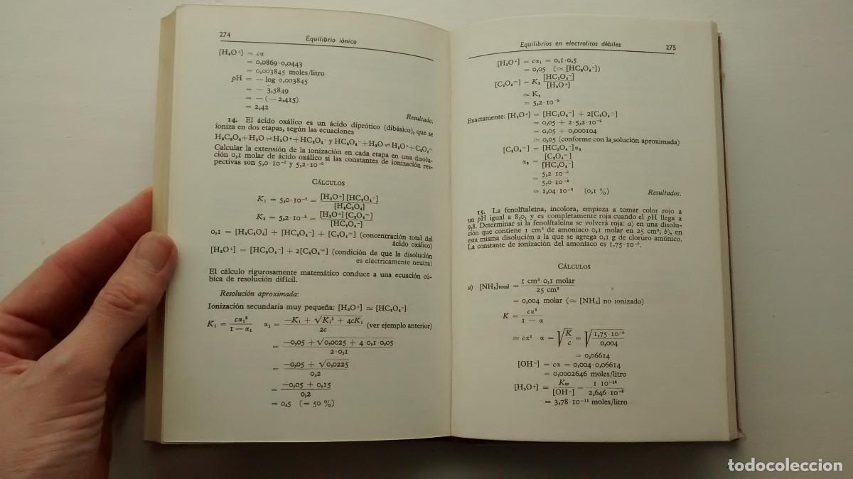Libros de segunda mano de ciencias: Problemas de qu&iacute;mica general - J. Ibarz - Foto 8