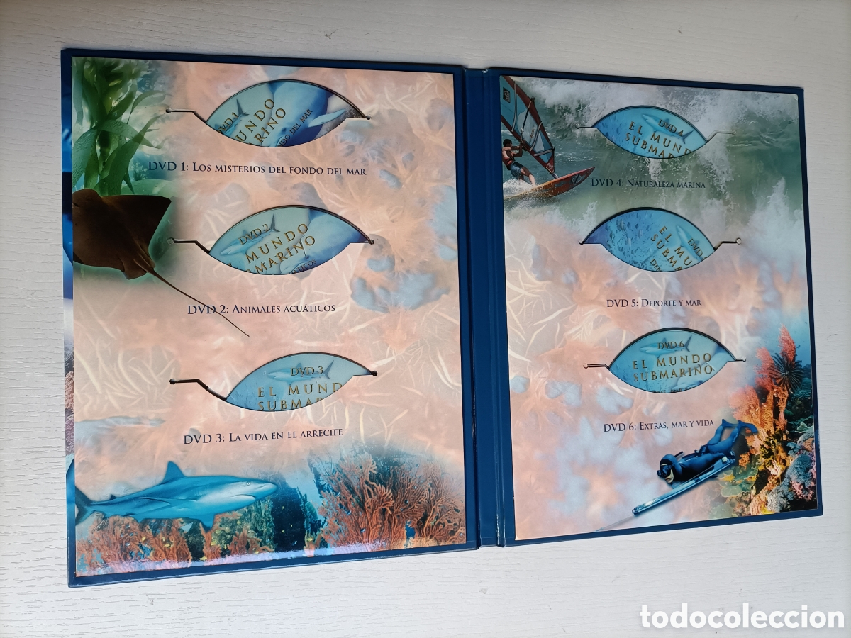 Libros de segunda mano: El mundo submarino.10 tomos + 6 DVD . Ediciones rueda - Foto 17