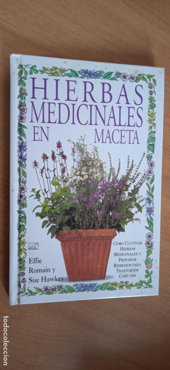 Libros de segunda mano: HIERBAS MEDICINALES EN MACETA. EFFIE ROMAIN. SUE HAWKEY - Foto 1