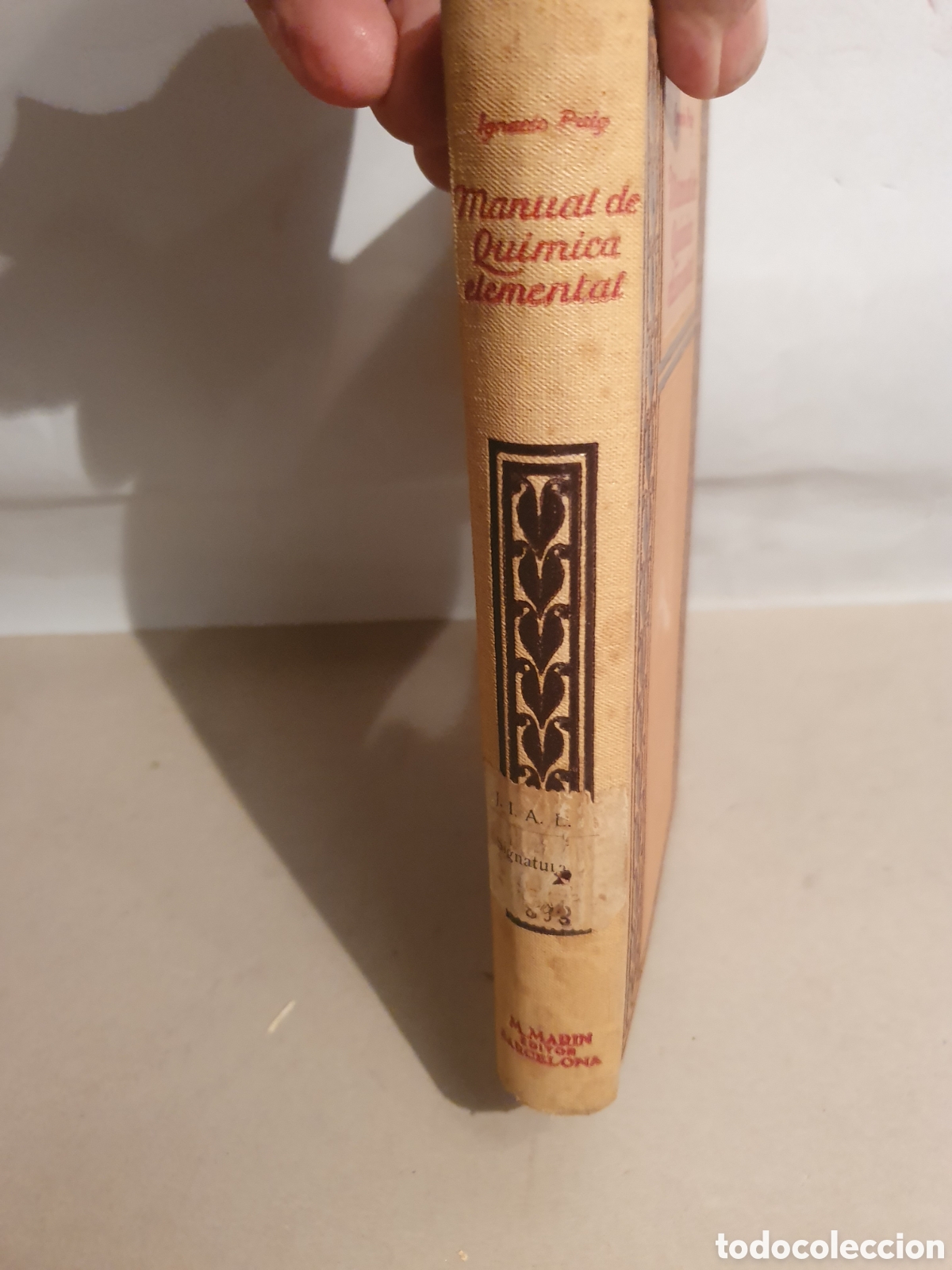 Libros de segunda mano de ciencias: MANUAL DE QUIMICA ELEMENTAL. IGNACIO PUIG. 1&deg;EDICION. MANUEL MARIN EDITOR. 1935. - Foto 3