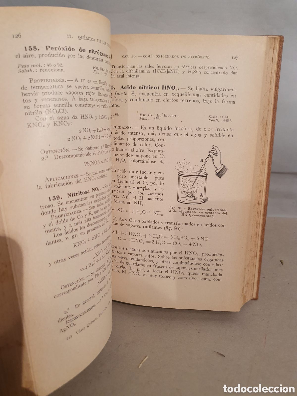 Libros de segunda mano de ciencias: MANUAL DE QUIMICA ELEMENTAL. IGNACIO PUIG. 1&deg;EDICION. MANUEL MARIN EDITOR. 1935. - Foto 5