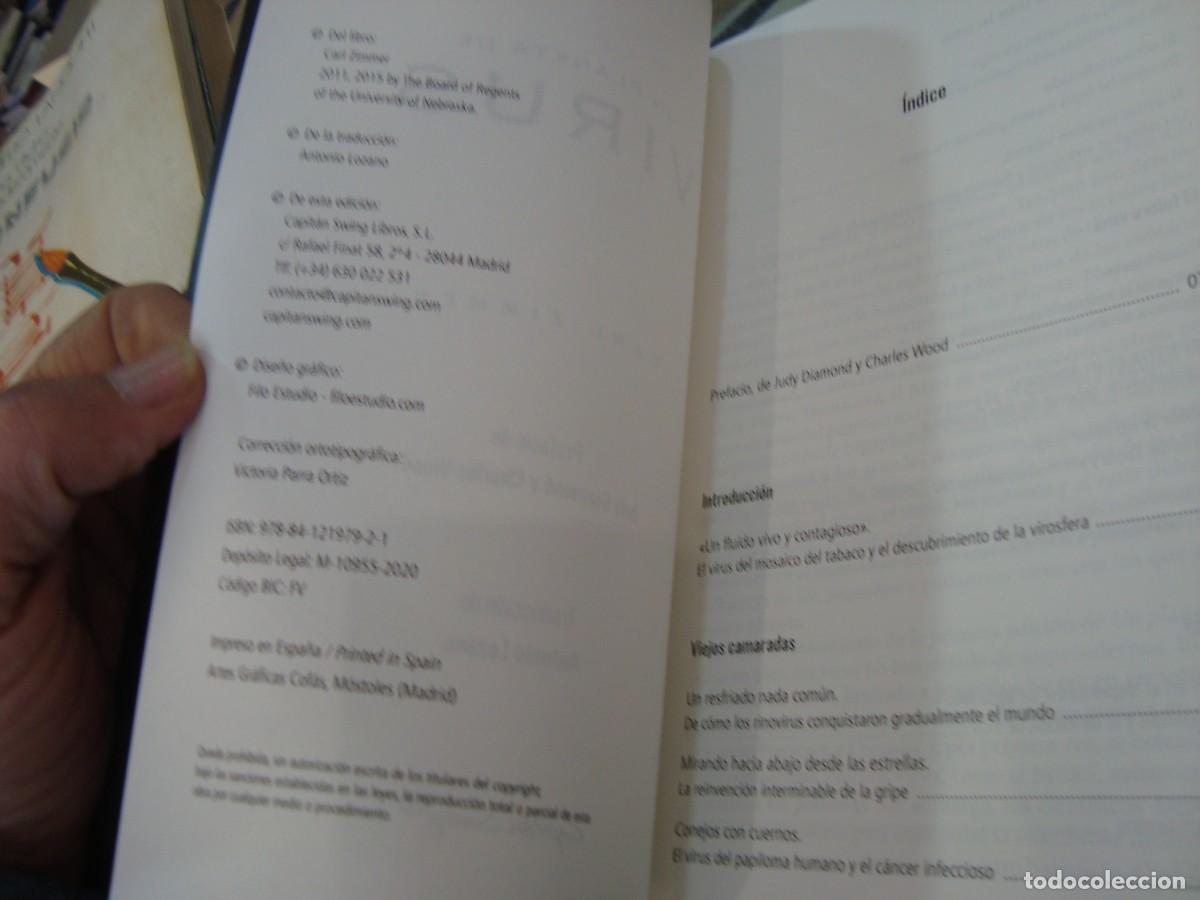 Libros de segunda mano: UN PLANETA DE VIRUS - ZIMMER,CARL - Foto 3