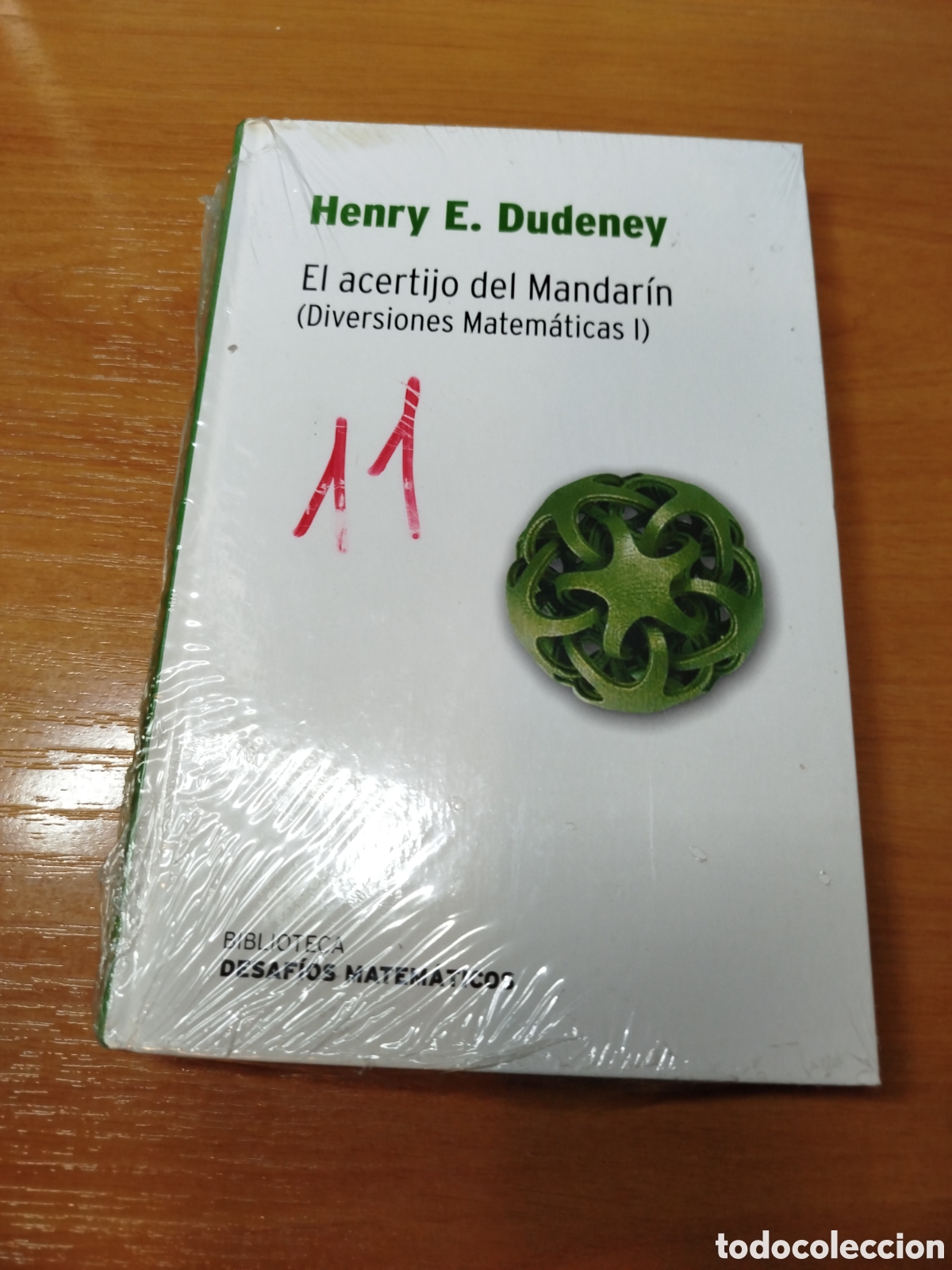 Libros de segunda mano de ciencias: El acertijo del mandar&iacute;n. Matem&aacute;ticas. Biblioteca desaf&iacute;os matem&aacute;ticos. - Foto 1