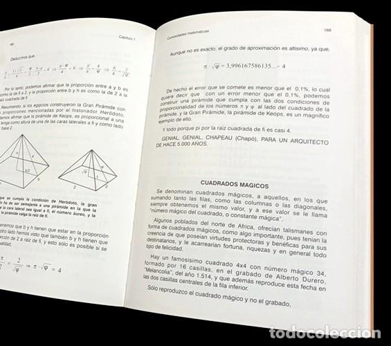 Libros de segunda mano de ciencias: LA SONRISA MATEMATICA. JOSE CASTOR JUNQUERA VAZQUEZ. - Foto 8