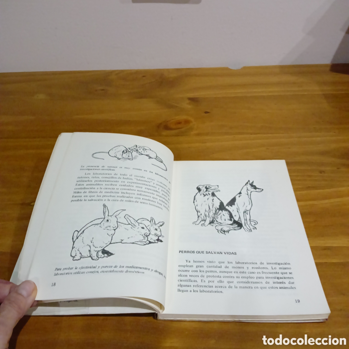 Libros de segunda mano: Animales que sirven a la ciencia. - Foto 4