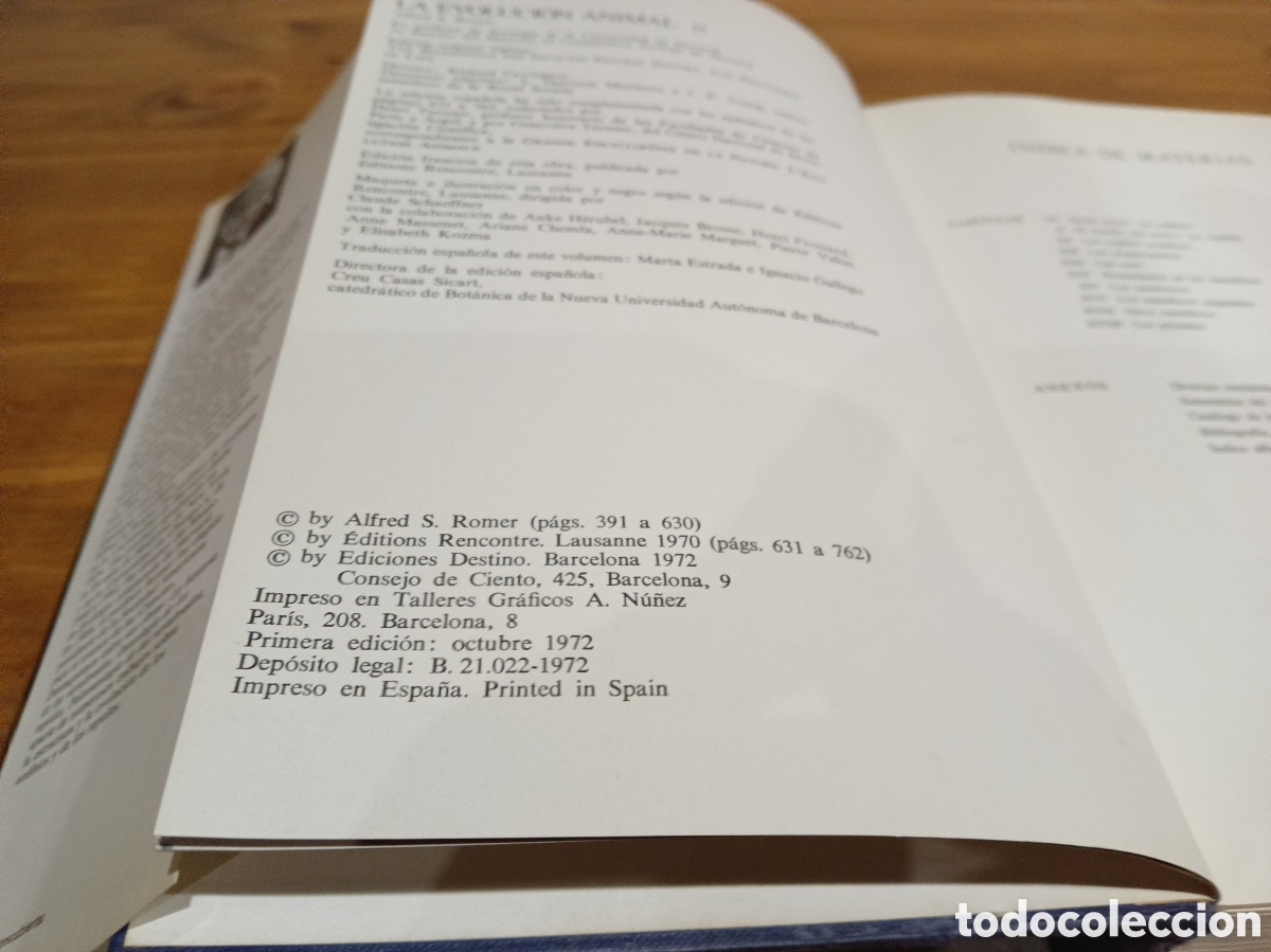 Libros de segunda mano: La evoluci&oacute;n animal tomo II. - Foto 4