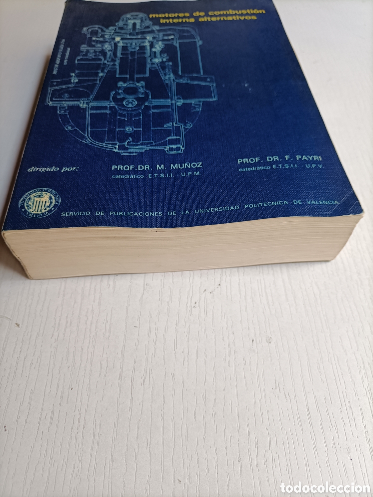 Libros de segunda mano de ciencias: Motores de combusti&oacute;n interna alternativos. M.Mu&ntilde;oz - Foto 2