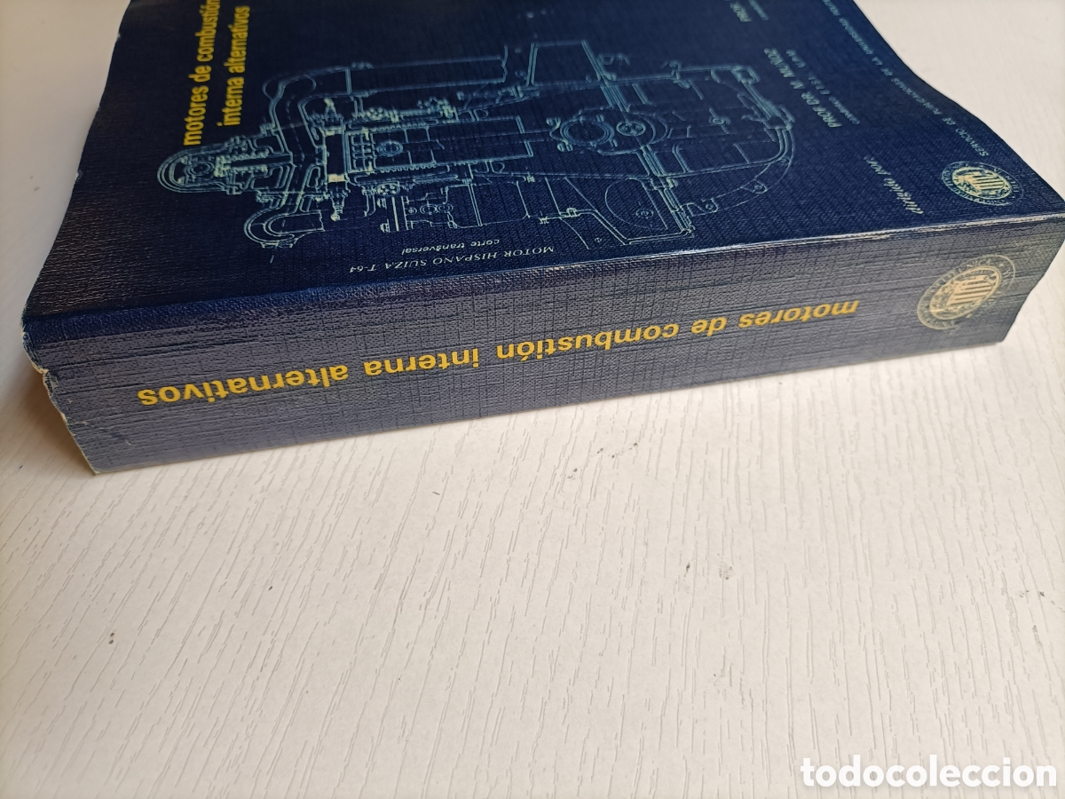 Libros de segunda mano de ciencias: Motores de combusti&oacute;n interna alternativos. M.Mu&ntilde;oz - Foto 3