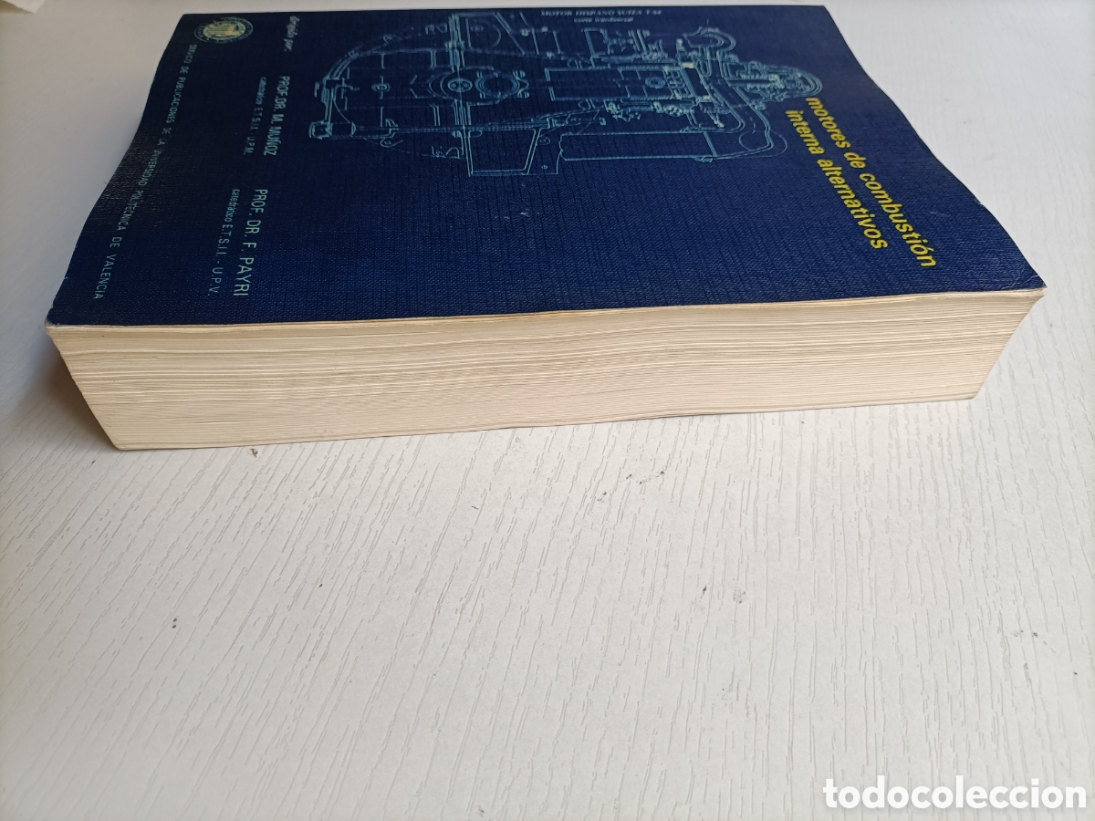 Libros de segunda mano de ciencias: Motores de combusti&oacute;n interna alternativos. M.Mu&ntilde;oz - Foto 4