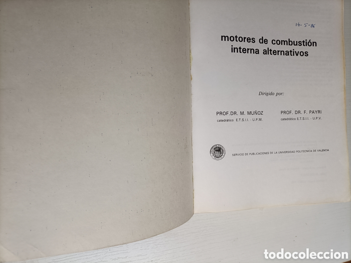 Libros de segunda mano de ciencias: Motores de combusti&oacute;n interna alternativos. M.Mu&ntilde;oz - Foto 7