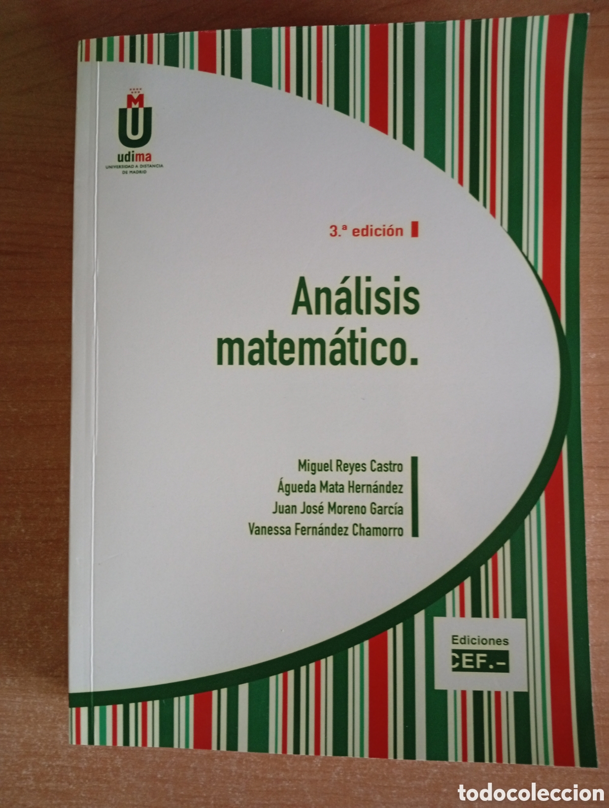 Libros de segunda mano de ciencias: AN&Aacute;LISIS MATEM&Aacute;TICO, MIGUEL REYES CASTRO - Foto 1