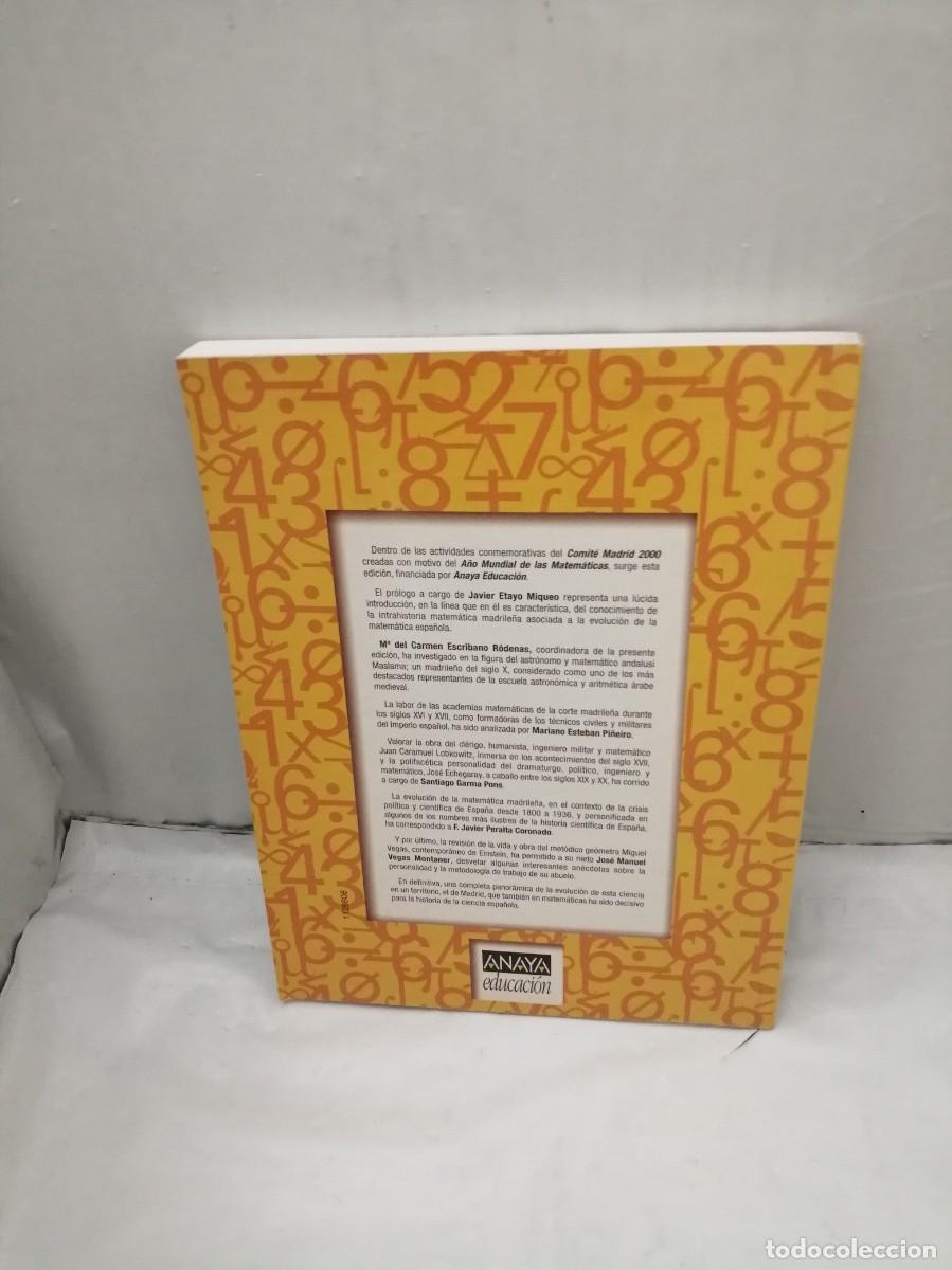 Libros de segunda mano de ciencias: Matem&aacute;ticos Madrile&ntilde;os (Primera edici&oacute;n) - Foto 2