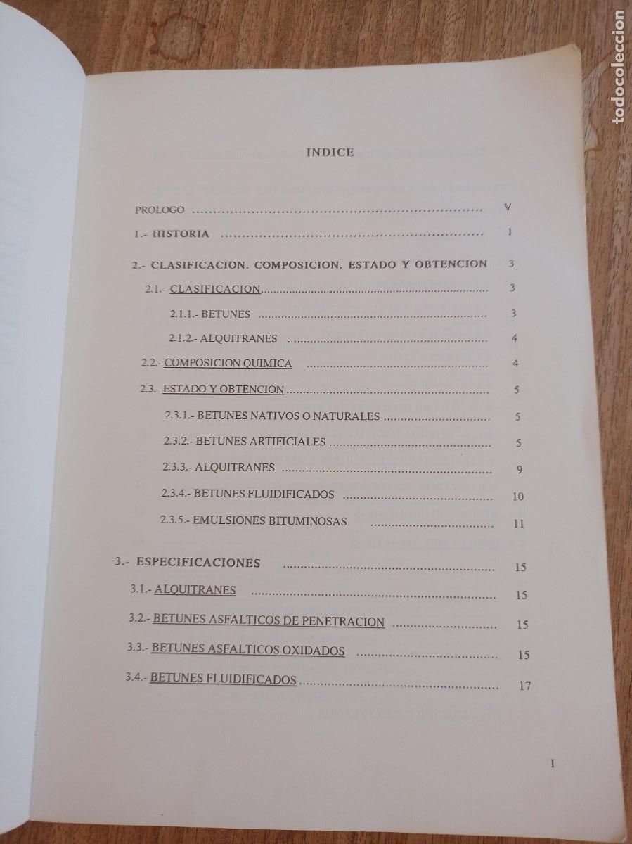 Libros de segunda mano de ciencias: MATERIALES BITUMINOSOS. MANUEL FERN&Aacute;NDEZ C&Aacute;NOVAS. 1990 - Foto 4