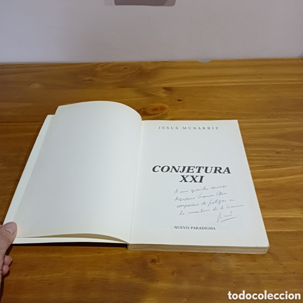 Libros de segunda mano de ciencias: Conjetura XXI. Jes&uacute;s Munarriz - Foto 2