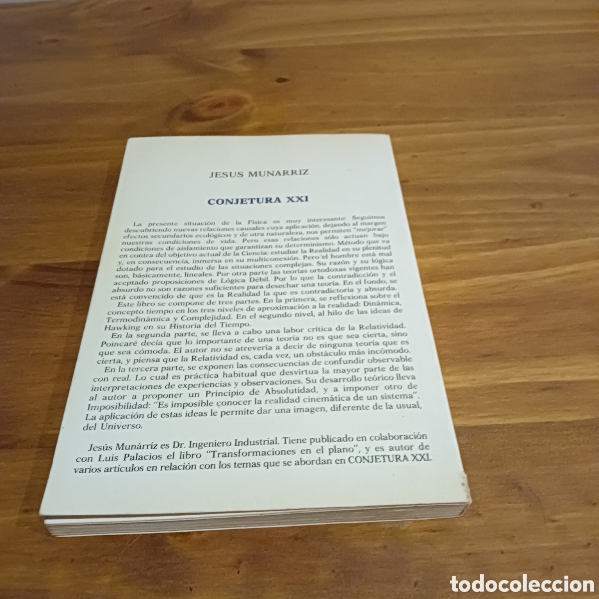 Libros de segunda mano de ciencias: Conjetura XXI. Jes&uacute;s Munarriz - Foto 8
