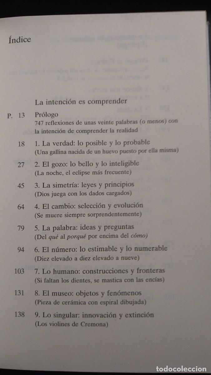 Libros de segunda mano de ciencias: A M&Aacute;S C&Oacute;MO, MENOS POR QU&Eacute; - JORGE WAGENSBERG - Foto 5