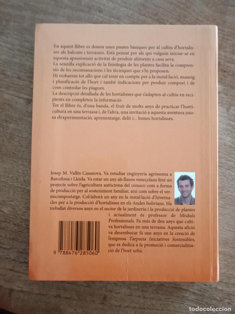 Libros de segunda mano: LHORT URB&Agrave;. JOSEP M. VALL&Egrave;S. EDICIONES DEL SERBAL. 3&ordf; EDICI&Oacute; 2007 - Foto 9