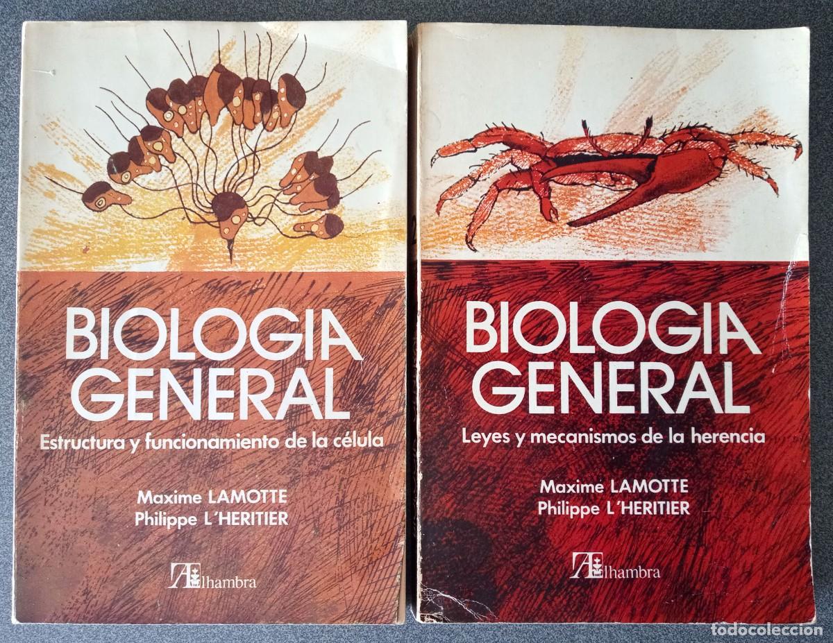 Libros de segunda mano: Lote libros Biolog&iacute;a General Maxime Lamotte Philippe L`Heritier - Foto 1
