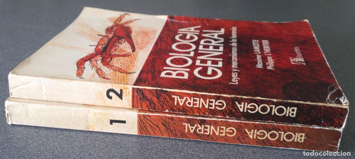 Libros de segunda mano: Lote libros Biolog&iacute;a General Maxime Lamotte Philippe L`Heritier - Foto 2