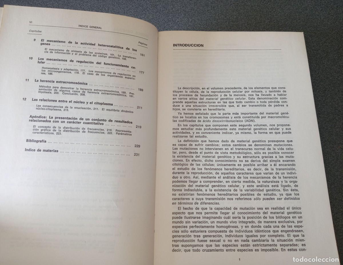 Libros de segunda mano: Biolog&iacute;a General Maxime Lamotte Philippe L`Heritier - Foto 6