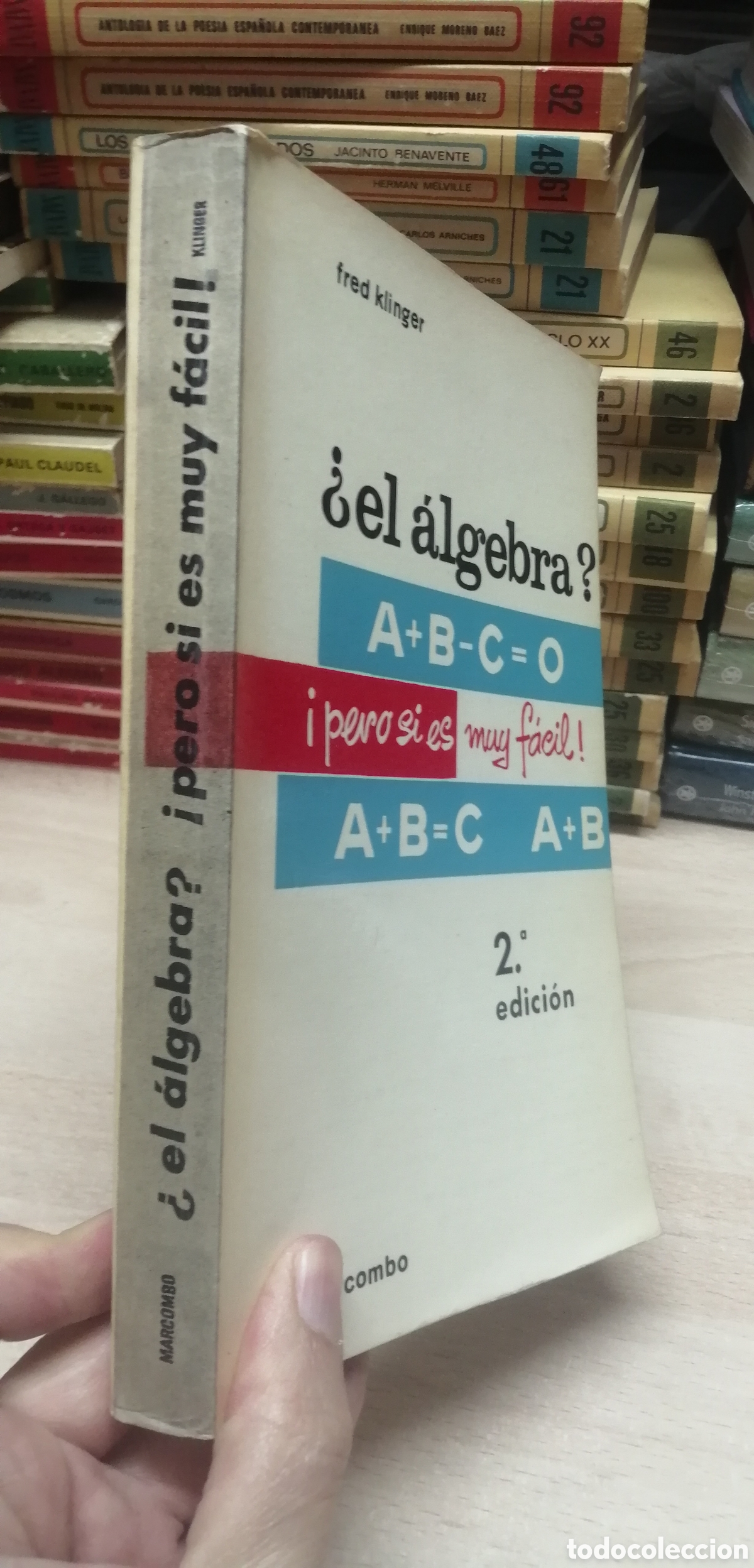 Libros de segunda mano de ciencias: &iquest;El &Aacute;lgebra? Pero si es muy f&aacute;cil Fred Klinger - Foto 2