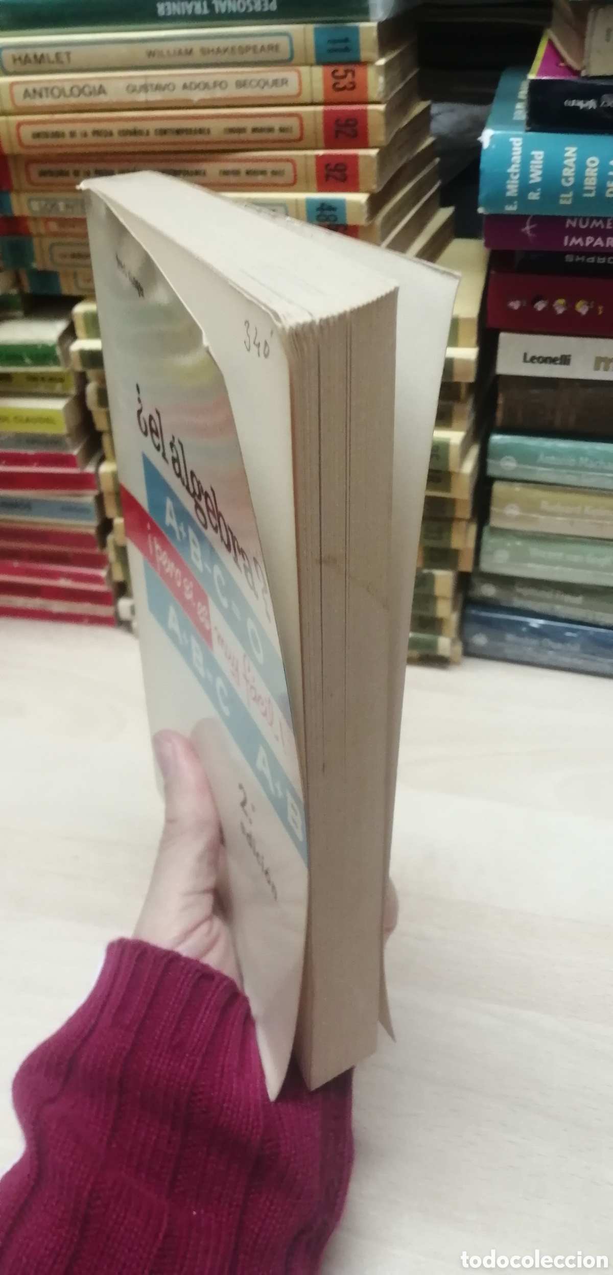 Libros de segunda mano de ciencias: &iquest;El &Aacute;lgebra? Pero si es muy f&aacute;cil Fred Klinger - Foto 3
