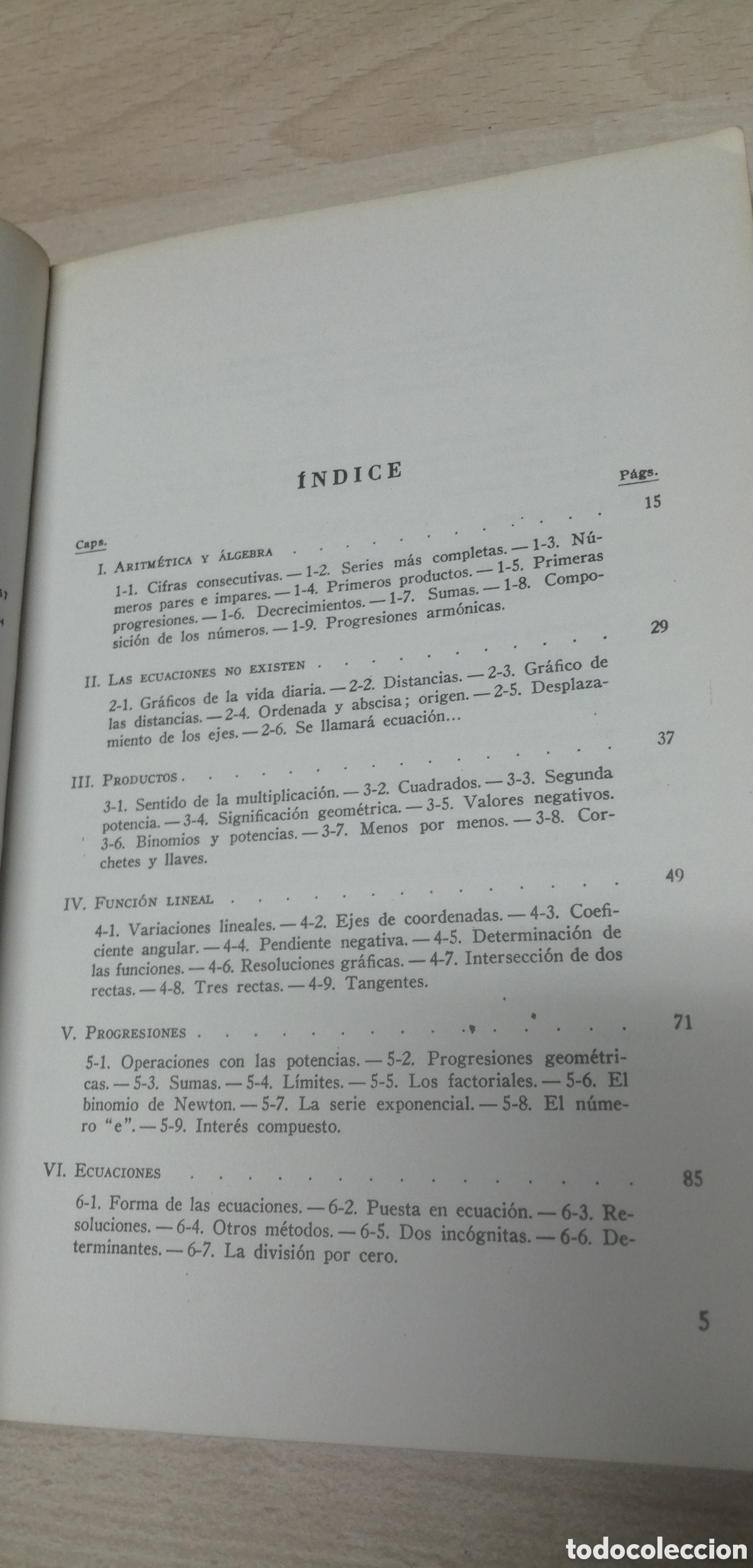 Libros de segunda mano de ciencias: &iquest;El &Aacute;lgebra? Pero si es muy f&aacute;cil Fred Klinger - Foto 5