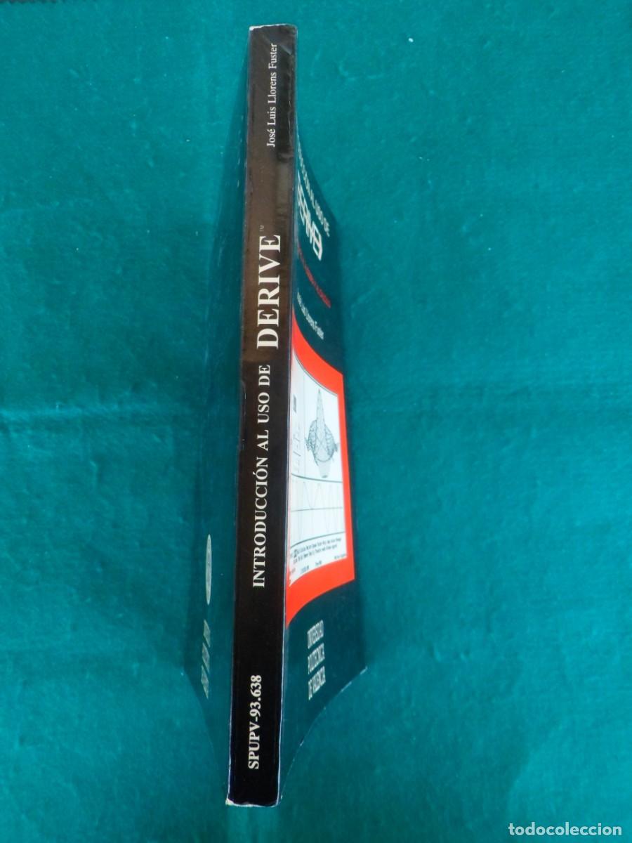 Libros de segunda mano de ciencias: INTRODUCCI&Oacute;N AL USO DE DERIVE. Aplicaciones al &Aacute;lgebra y al C&aacute;lculo - Foto 3