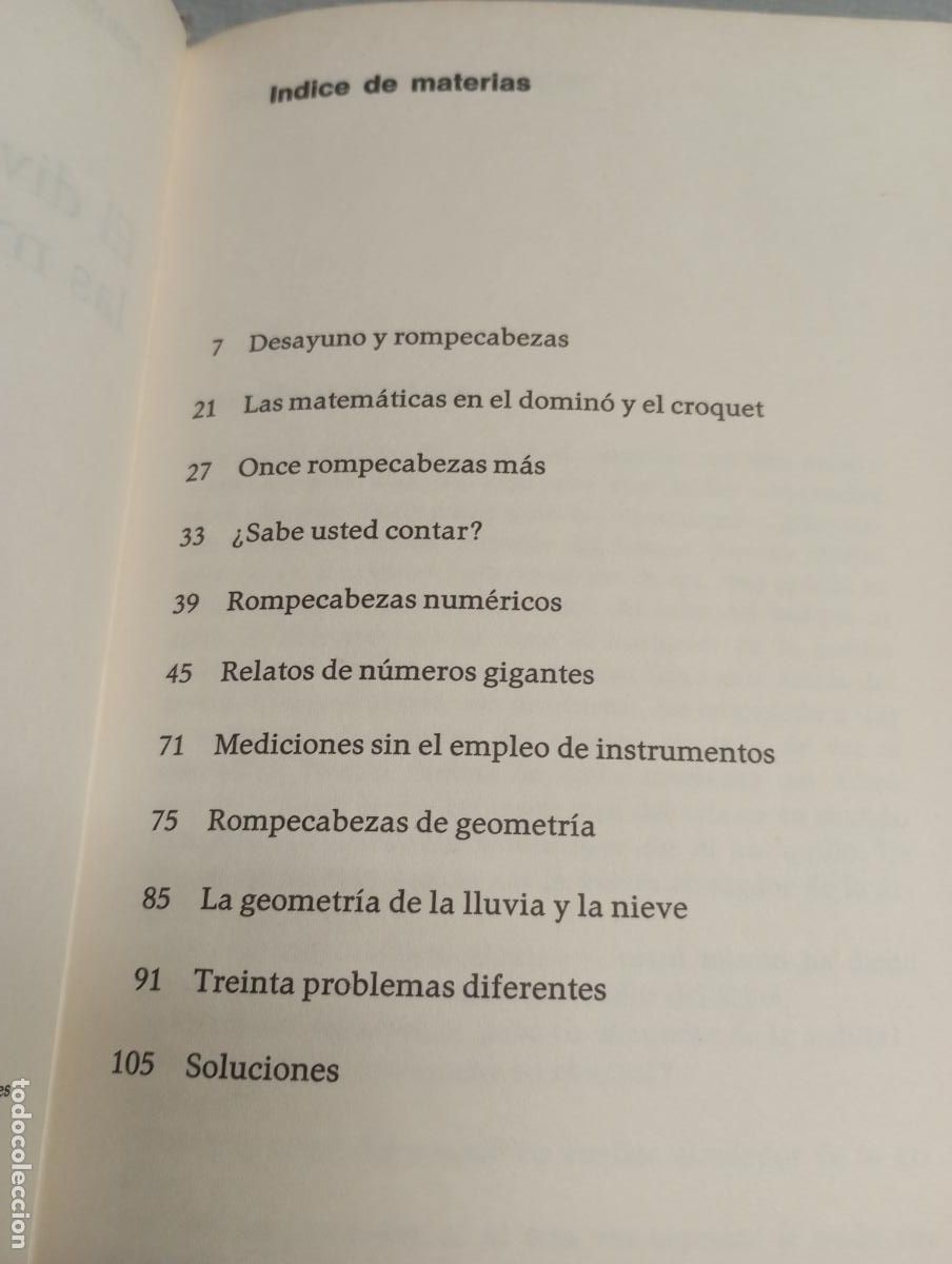 Libros de segunda mano de ciencias: EL DIVERTIDO JUEGO DE LAS MATEM&Aacute;TICAS / Y. PERELMANN / C&Iacute;RCULO DE LECTORES - Foto 3