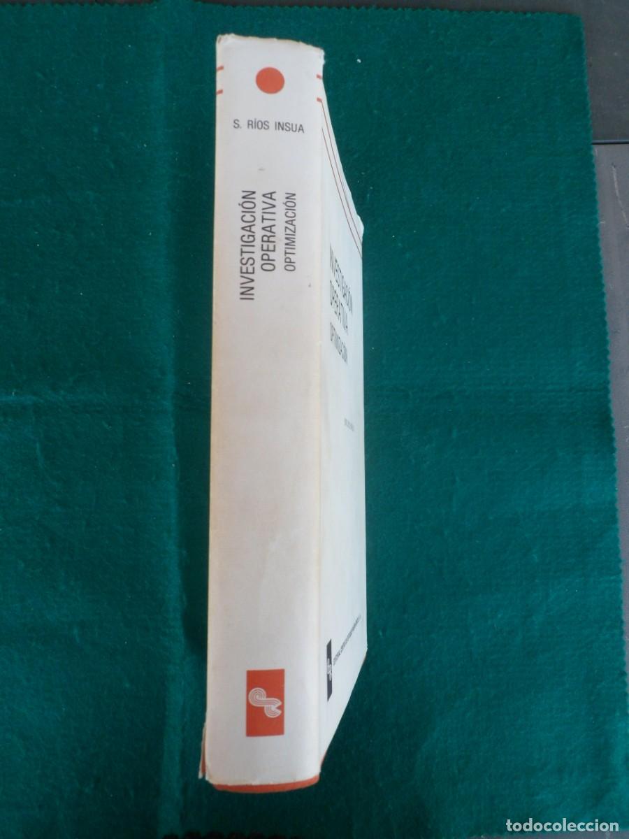 Libros de segunda mano de ciencias: INVESTIGACI&Oacute;N OPERATIVA. OPTIMIZACI&Oacute;N - Foto 2