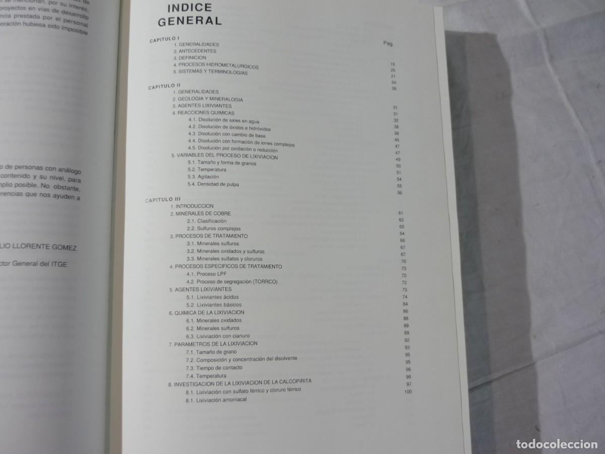 Libros de segunda mano: Miner&iacute;a qu&iacute;mica 1991 - Foto 6