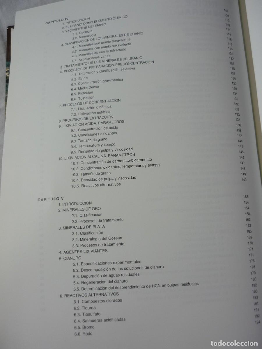 Libros de segunda mano: Miner&iacute;a qu&iacute;mica 1991 - Foto 7