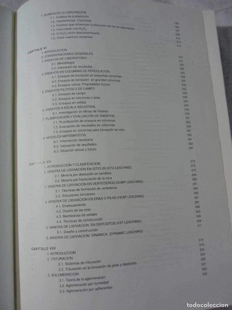 Libros de segunda mano: Miner&iacute;a qu&iacute;mica 1991 - Foto 8