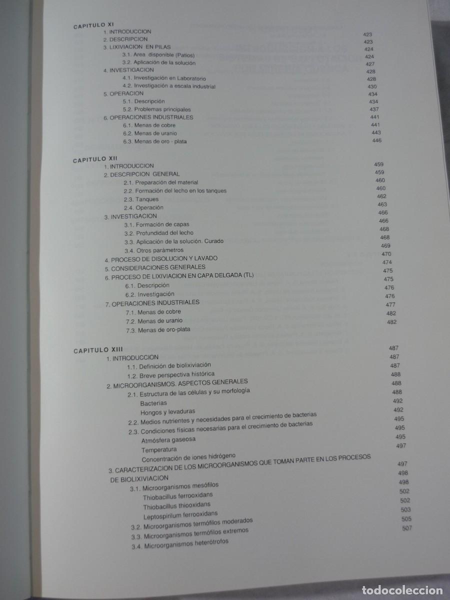 Libros de segunda mano: Miner&iacute;a qu&iacute;mica 1991 - Foto 10