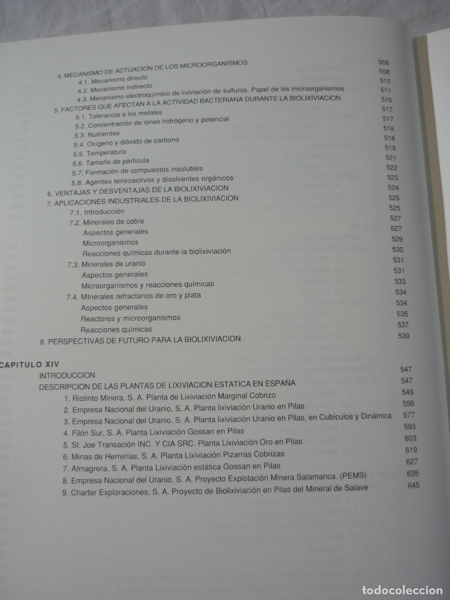Libros de segunda mano: Miner&iacute;a qu&iacute;mica 1991 - Foto 11