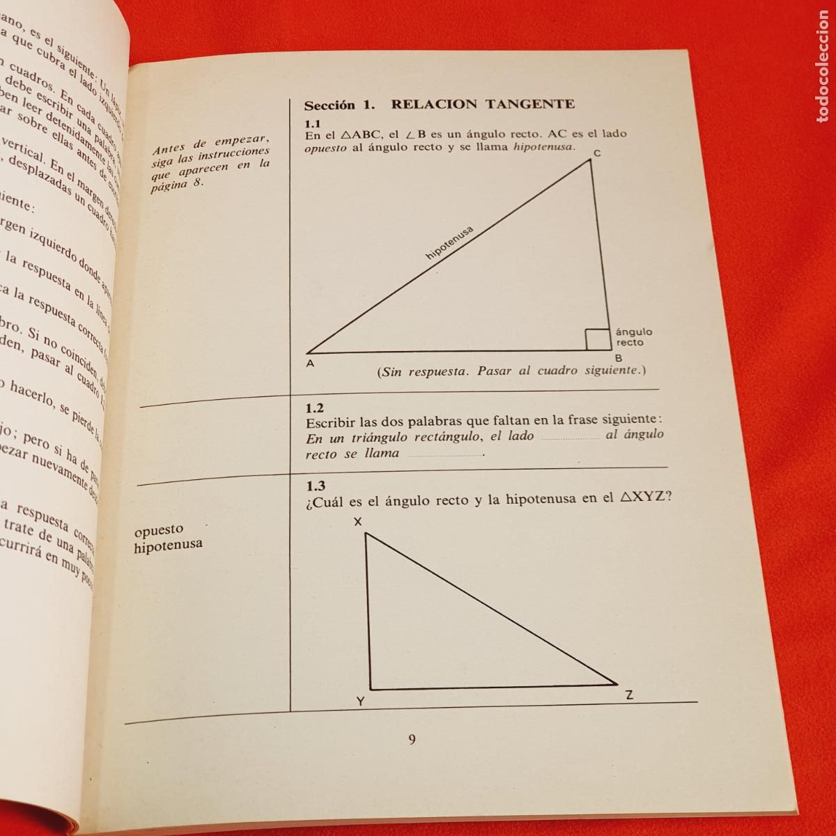 Libros de segunda mano de ciencias: LIBRO-TRIGONOMETR&Iacute;A PLANA-A.M.CRAWFORD-SERIE DID&Aacute;CTICA PROGRAMADA-EDICIONES DEL CASTILLO S.A. - Foto 11