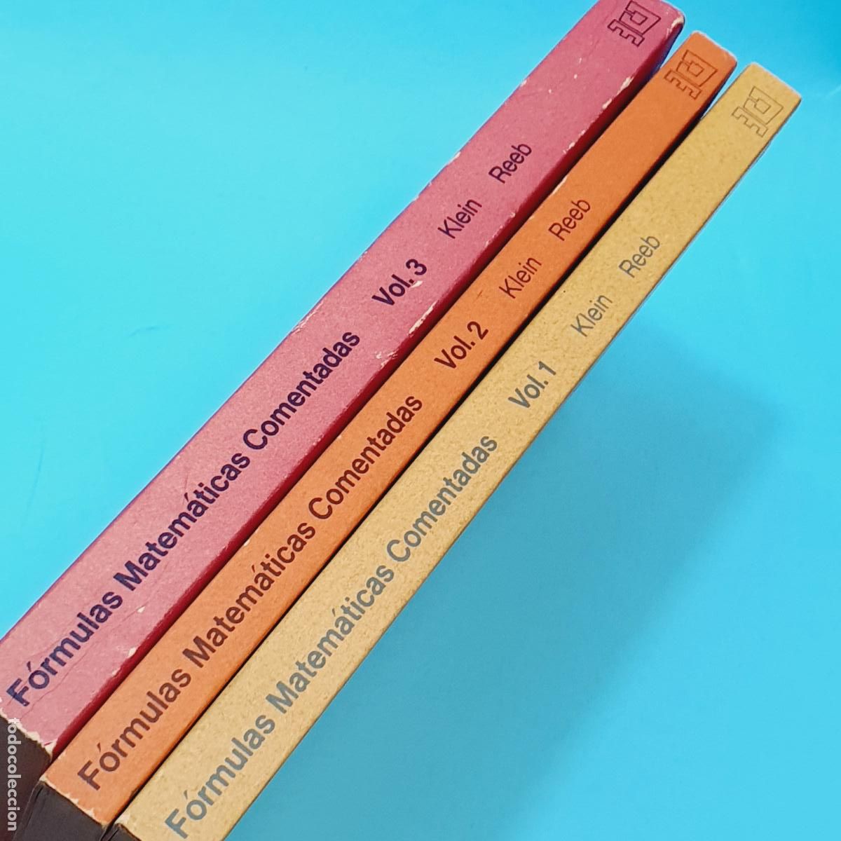 Libros de segunda mano de ciencias: LOTE 3 LIBROS-F&Oacute;RMULAS MATEM&Aacute;TICAS COMENTADAS-EDICIONES DEL CASTILLO S.A.-DESCATALOGAD - Foto 4