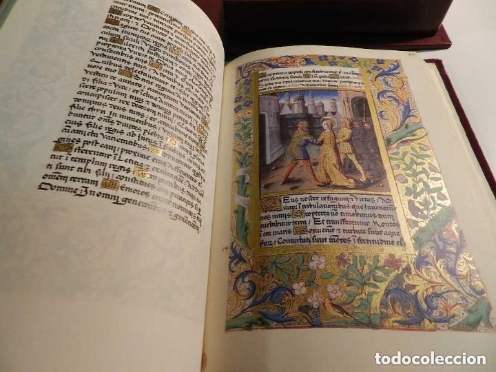 Libros de segunda mano: FACSIMIL LIBRO DE HORAS DE LUIS DE ORLEANS, ED MOLEIRO - INCLUYE LIBRO DE ESTUDIOS - Foto 8