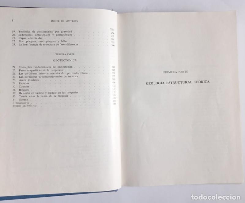 Libros de segunda mano: GEOLOGIA ESTRUCTURAL - L. U. DE SITTER - EDICIONES OMEGA. 1962 - Foto 6